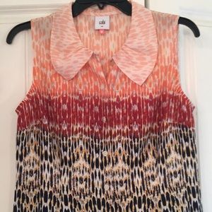 CAbi blouse with beautiful colors and pattern